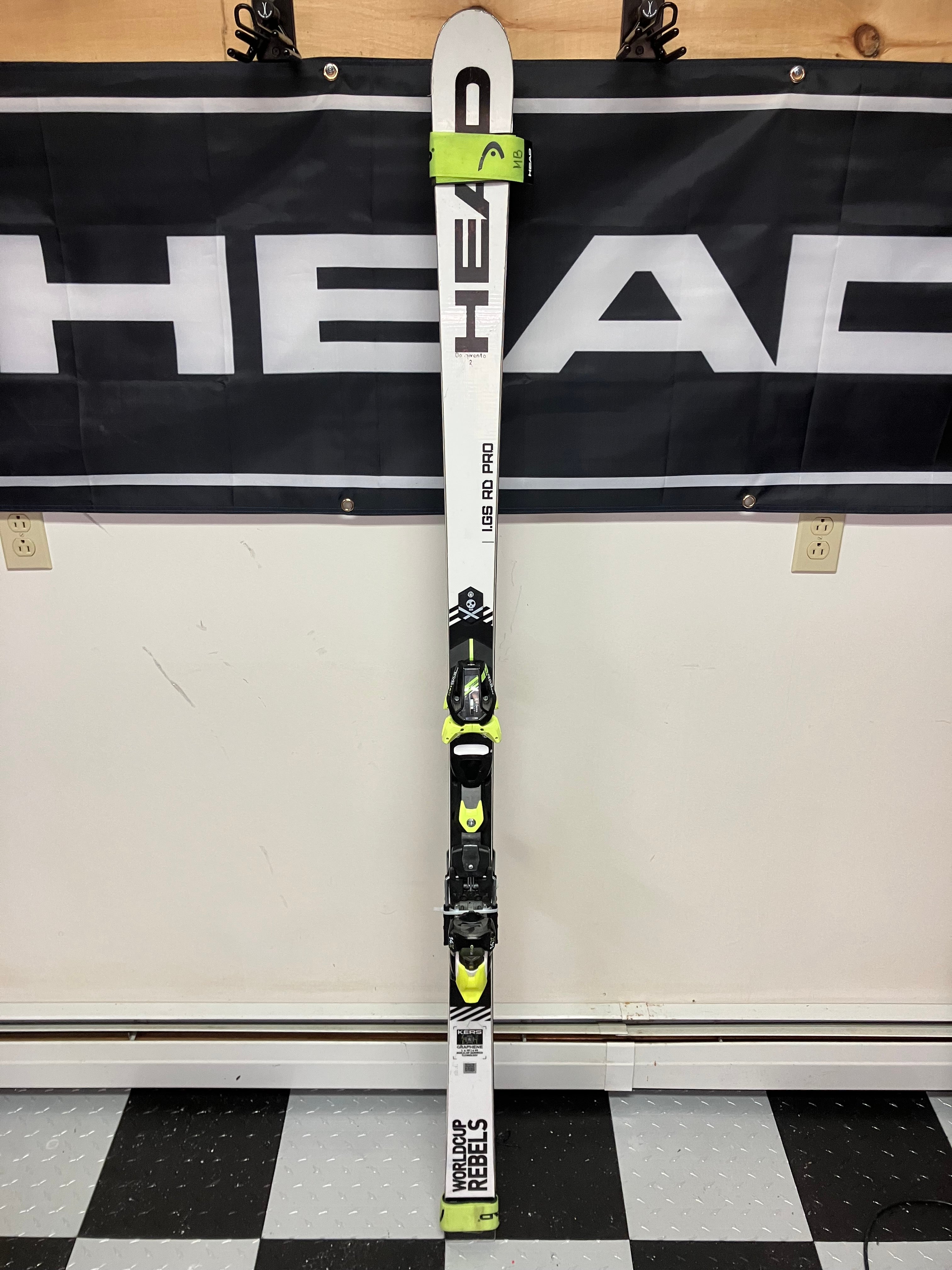 HEAD スキー板 GS 181 R25 WORLDCUP REBELS RD - 板