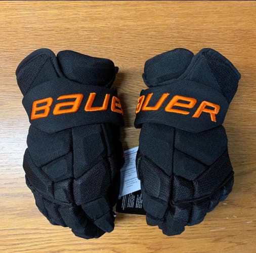New Bauer 14" Supreme 2S Pro Gloves Pro Stock Philadelphia Flyers