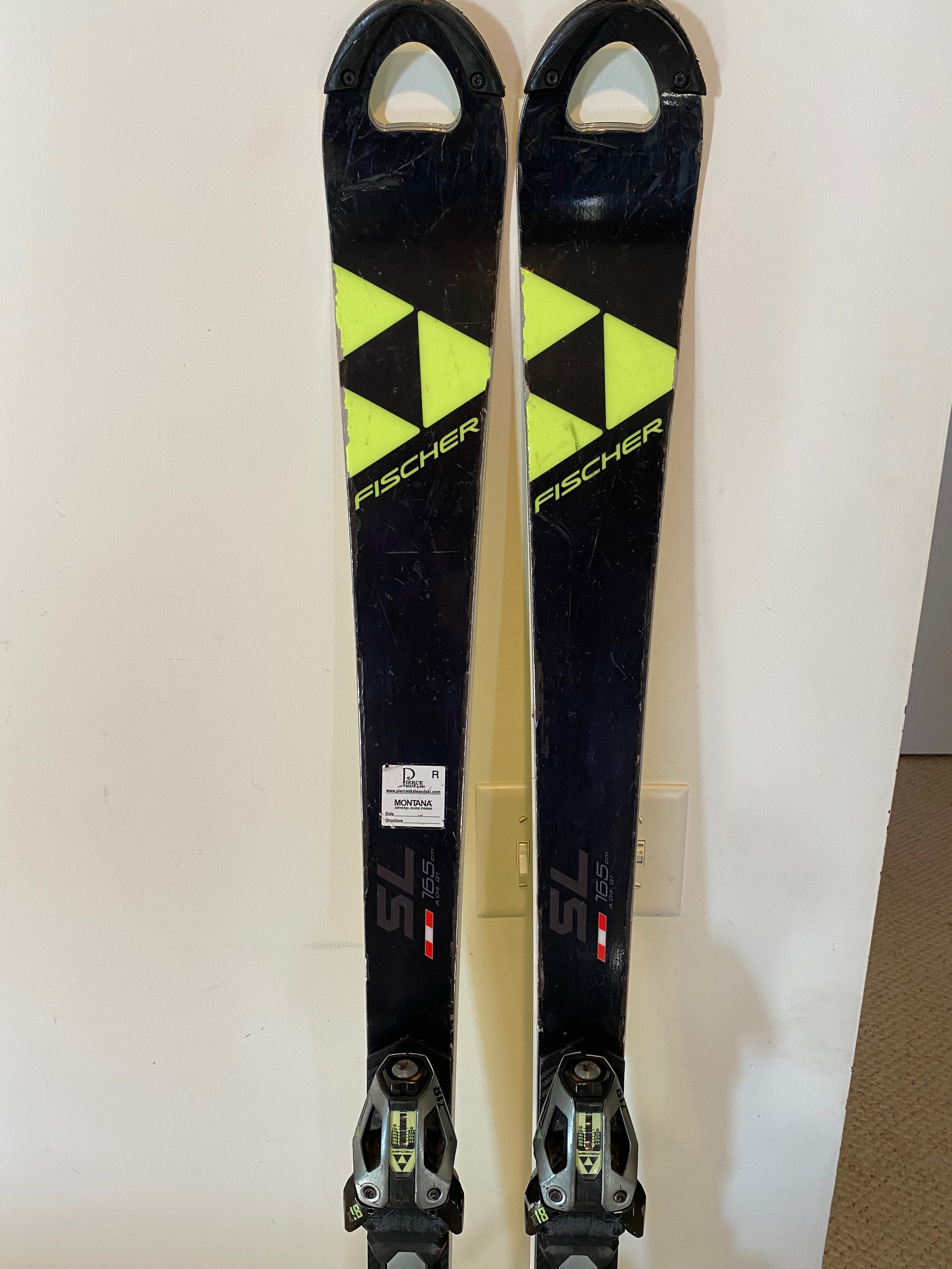 Fischer Slalom World Cup SL Skis 165cm | SidelineSwap