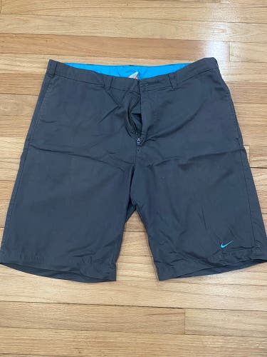 Gray Men's Nike Golf Shorts 34”