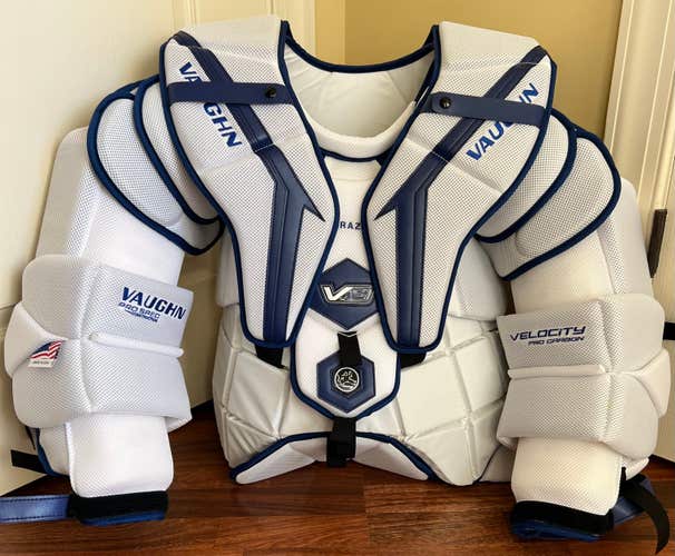 New XL Vaughn Velocity V9 Goalie Chest Protector Pro Stock