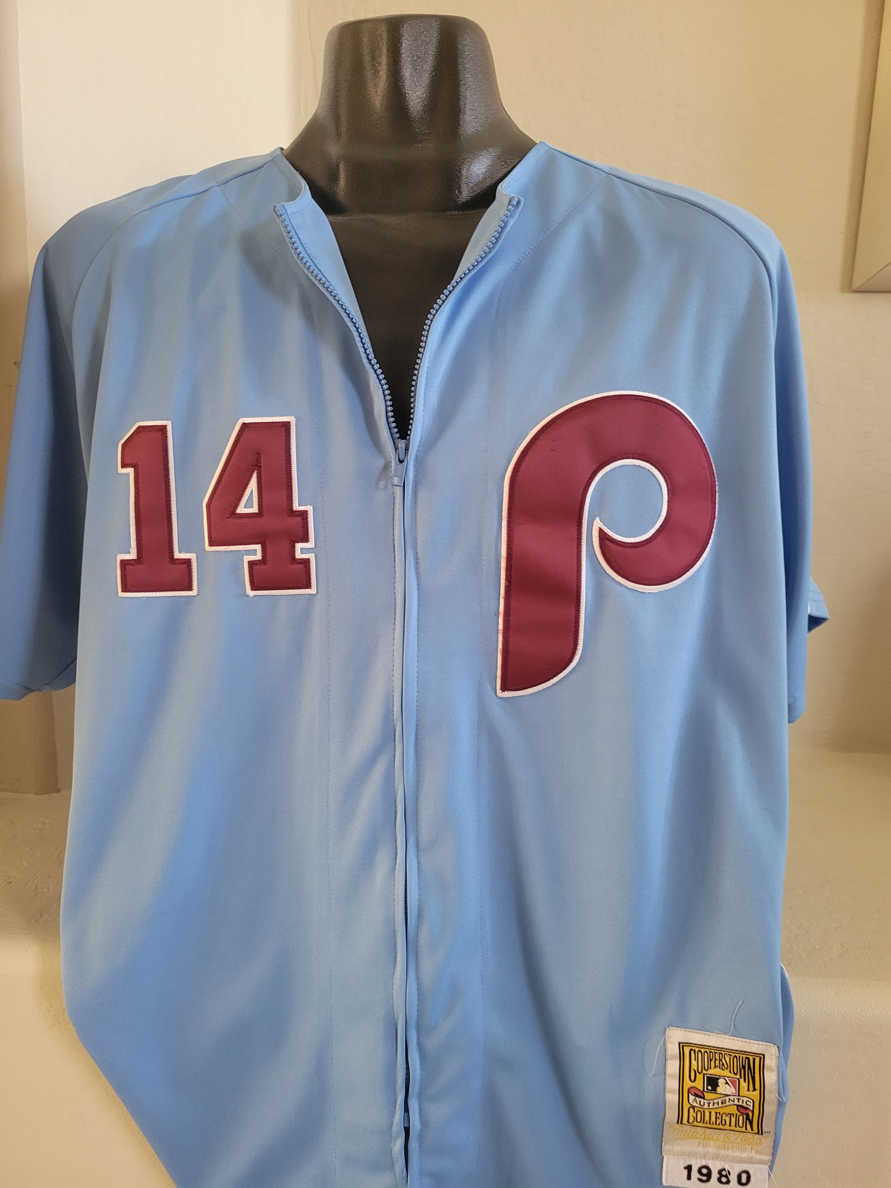 Mitchell And Ness Authentic Collection Philadelphia Phillies 1980 Pete  Rose