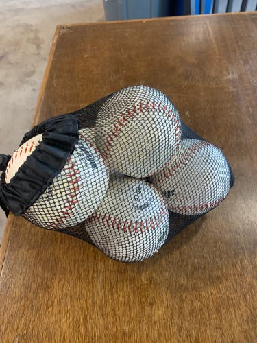 Used Worth softballs