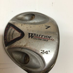 Used Warrior Custom Golf 7 Wood Graphite Regular Golf Fairway Woods