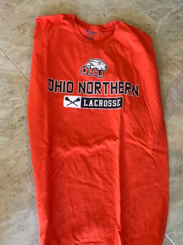 Ohio Northern Lacrosse New T Shirt- large