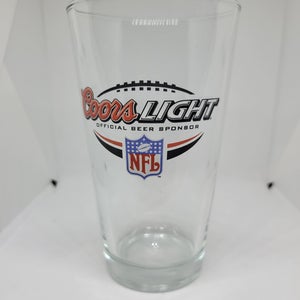 Coors Light NFL Pint Glass