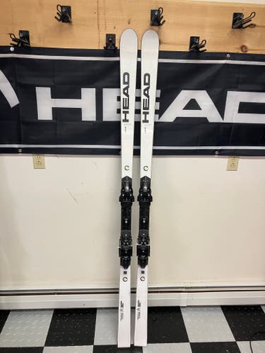 Used 2022 HEAD 188 cm World Cup Rebels e.GS RD Skis 27m With Head Freeflex ST 16 bindings
