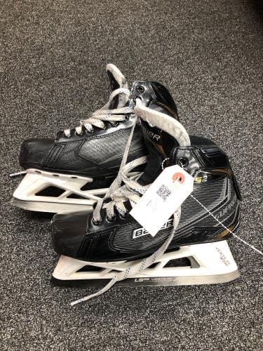 Junior Used Bauer Supreme S27 Hockey Goalie Skates D&R (Regular) 4.5