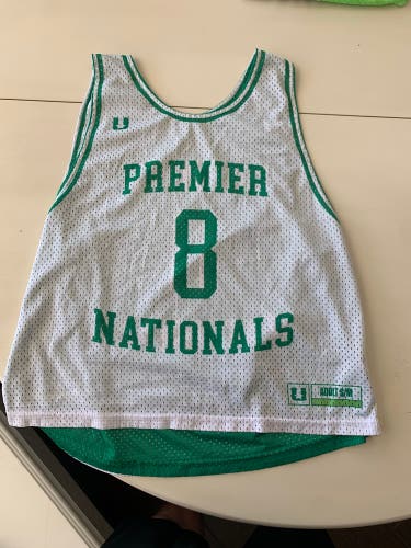 Green And White New Small / Medium  Premier Nationals Jersey