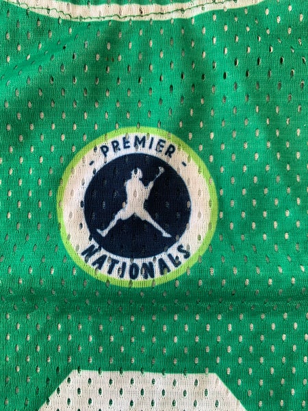 Green And White New Small / Medium Premier Nationals Jersey