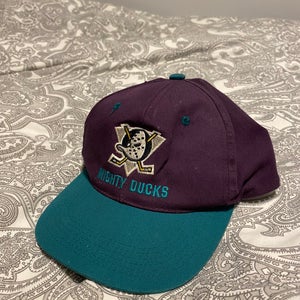 RARE Vintage Mighty Ducks Youth SnapBack Hat