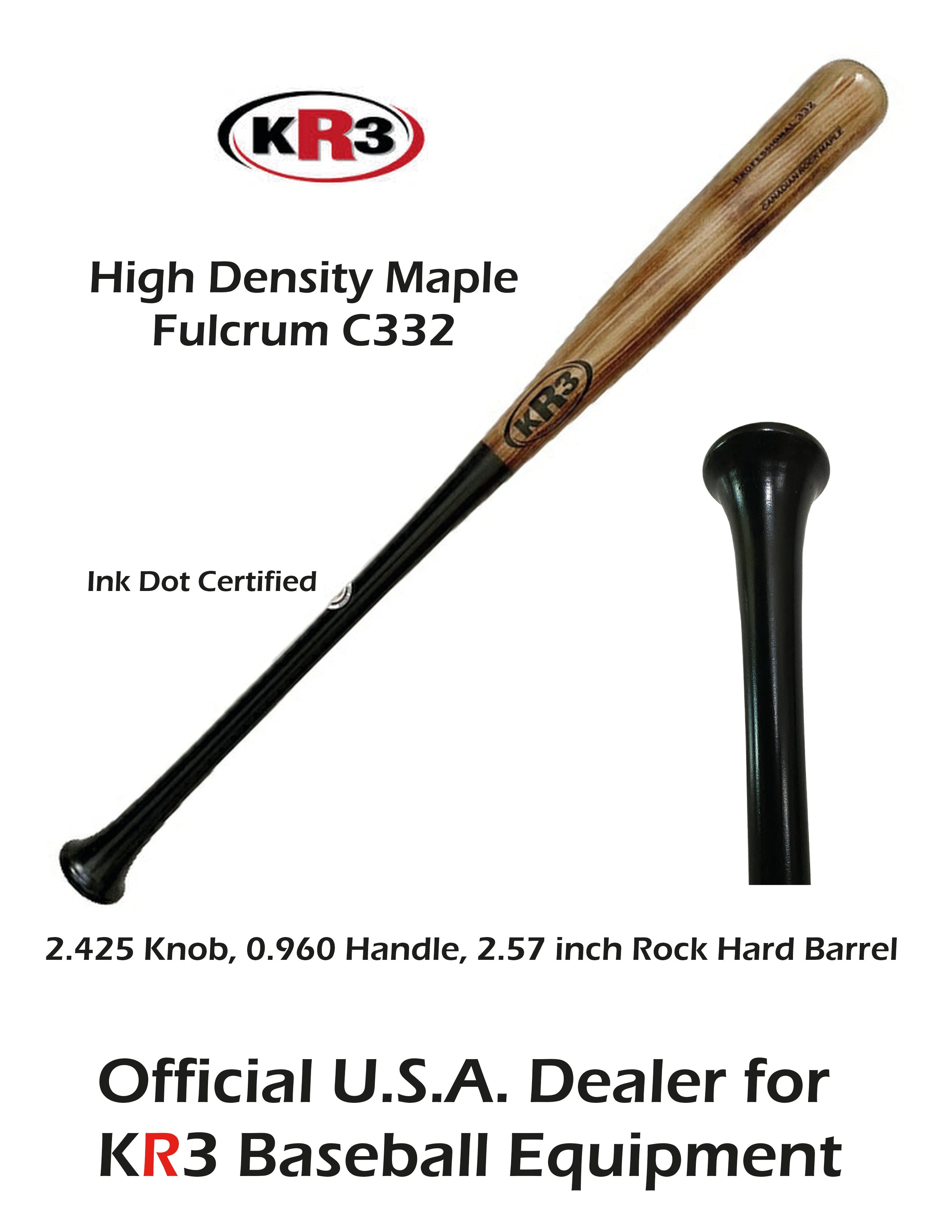 Louisville Slugger Genuine Series 3 Pink Maple M110 Baseball Bat 34 inch