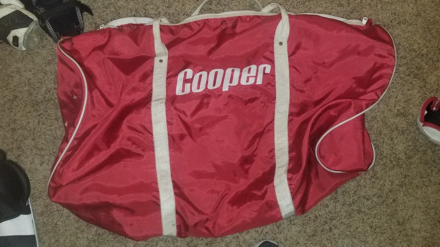 Vintage Cooper hockey Used Bag