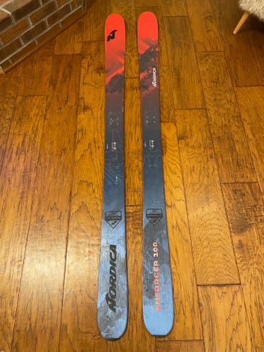 Used 2021 Nordica 185 cm All Mountain Enforcer Skis Without Bindings