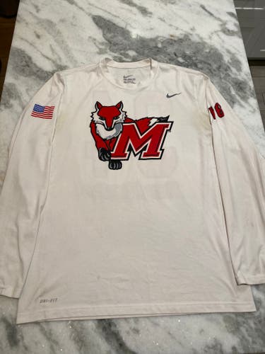 Marist Lacrosse Long Sleeve Shirt - Size Large