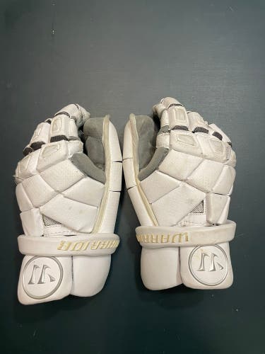 Used Warrior 12" Nemesis Pro Goalie Gloves