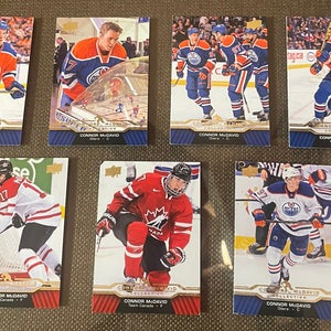 ROOKIE YEAR / IIHF TOURNAMENT CONNOR MCDAVID ROOKIE CARDS