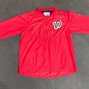 Used Nationals Windbreaker- Youth Large-Good Condition!