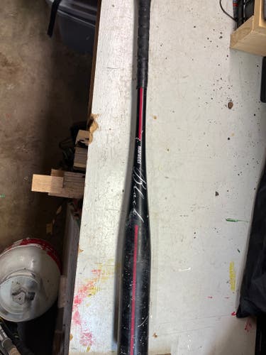 Used BBCOR Certified Marucci Alloy TEAM BLACK Bat (-3) 30 oz 33"