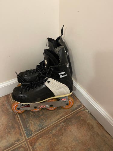 Used CCM Regular Width Size 8 Inline Skates