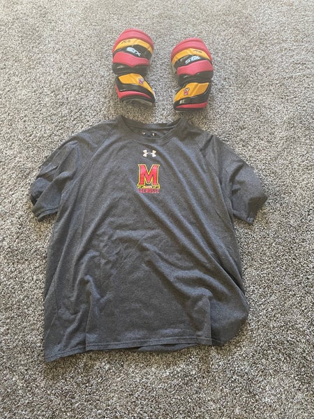 Maryland STX arm pad and Under Armour shirt