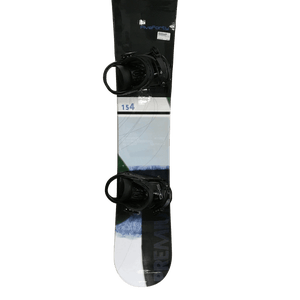 New 540 Blackdeck 154 Cm Men's Snowboard Combo
