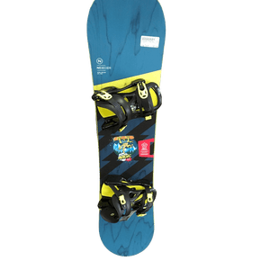 New Nidecker Micron Magic 110 Cm Boys' Snowboard Combo