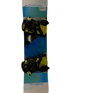 New 540 Cu 100 Cm Boys' Snowboard Combo