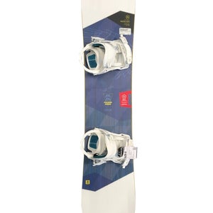 New Nidecker Micron Merc 130 Cm Boys' Snowboard Combo