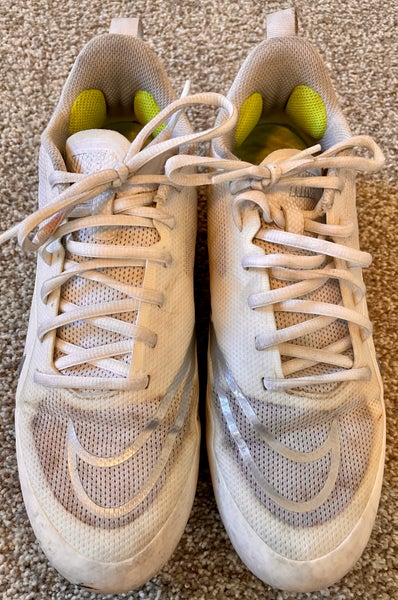 Nike Alpha Huarache 8 Pro Lacrosse Cleats Size M 8 / W 9.5 Style CW4439-100