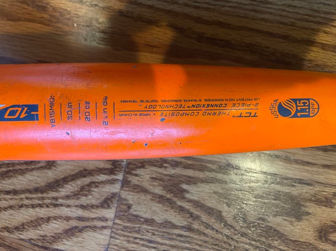Used 2015 Composite (-10) 20 oz 30" Mako Bat