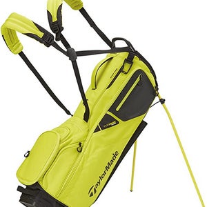 NEW 2022 TaylorMade Flextech Lime Neon/Black 5-Way Golf Stand Bag