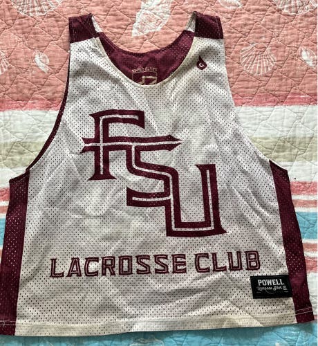 Florida State University Lacrosse Club Practice Pinnie