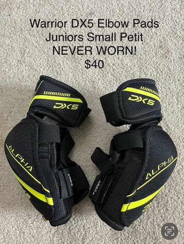 New Small Warrior Alpha DX5 Elbow Pads