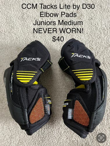 New Medium CCM tacks lite by D30 Elbow Pads