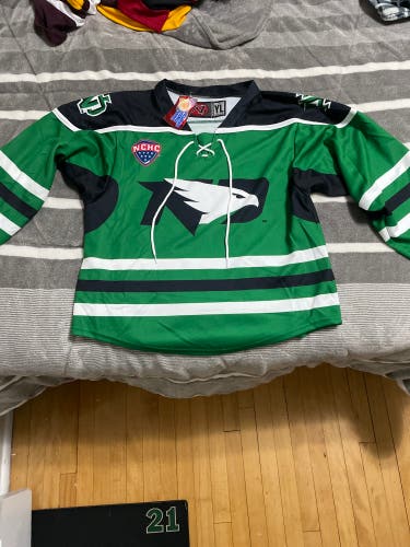 Youth University of North Dakota Fighting Hawks Hockey Jersey