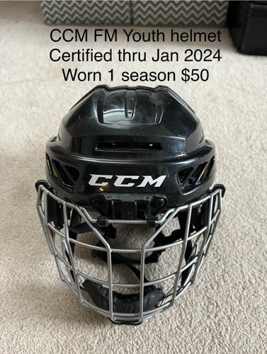 Used Small CCM Fm Helmet