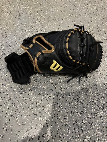 Game ready Used Catcher's A2000 33.5 M2 Pro Stock Baseball Glove Must See