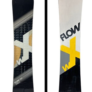 159 cm Flow WX Whiskey X Technology Mens Snowboard #143