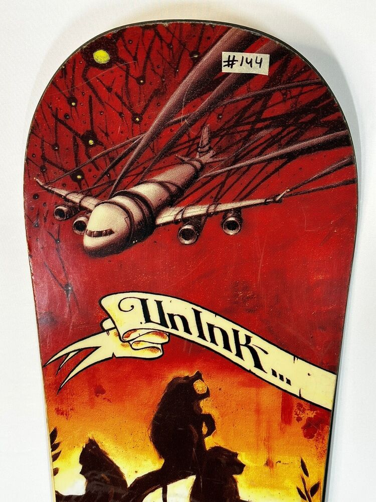 160 cm Burton UNINK UnInc Mens Snowboard RARE VINTAGE Gigi Ruf