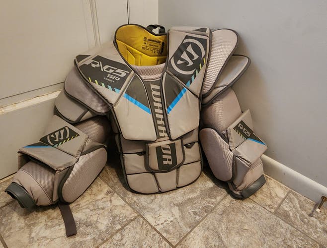 Used Small Warrior Ritual G5 Goalie Chest Protector