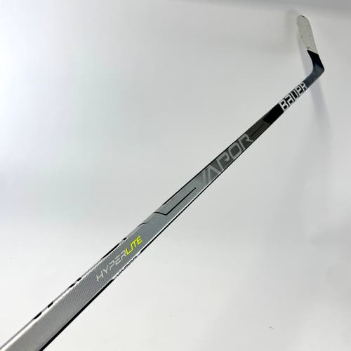 Repaired Left Handed Silver Bauer Hyperlite | 87 Flex | P92 Curve Lie 5 | Grip | #J94
