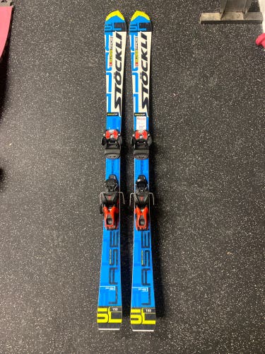 Stockli SL Skis With Bindings