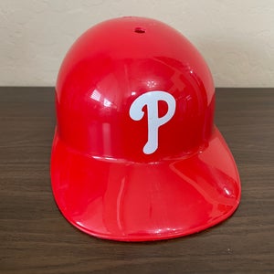 Philadelphia Phillies MLB BASEBALL VINTAGE Adjustrap Plastic Batting Helmet!