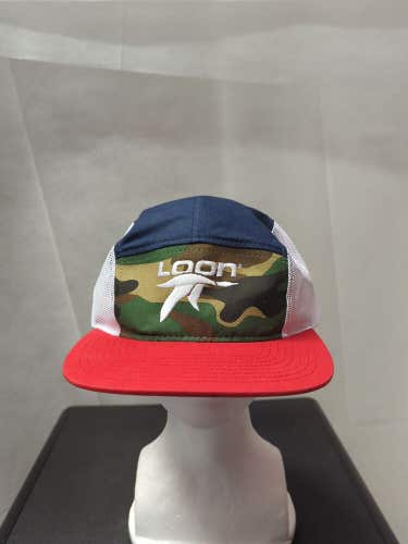 Loon 5 Panel Camp Strapback Hat