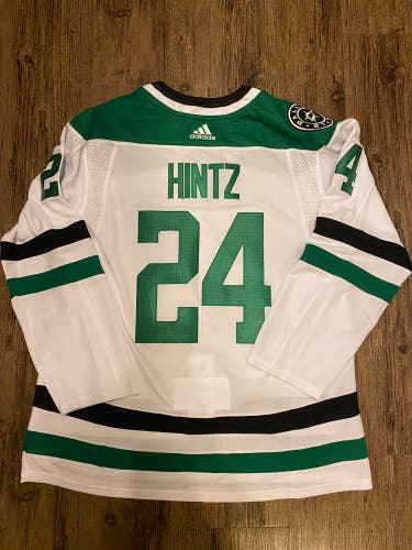Dallas Stars Roope Hintz Away Adidas Authentic Jersey Size 54
