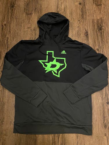 Dallas Stars Adidas Blackout Hoodie