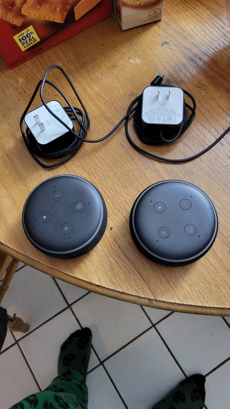 Used Amazon Echo 3rd Generation Speakers