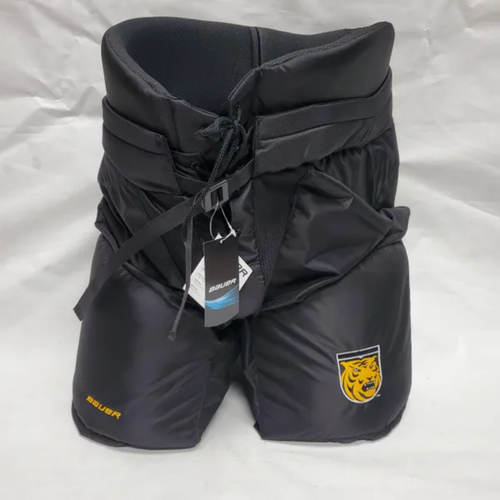 NWT Pro Stock Bauer Supreme Hockey Pants - Medium +2 - Black - NCAA (NP088)