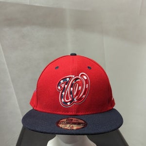 Washington Nationals New Era 59fifty 7 5/8 Bryce Harper Stitched Signed MUSA
